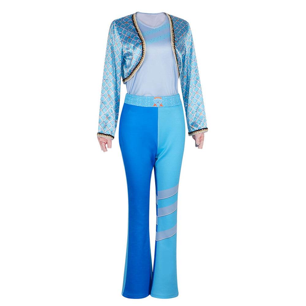Chloe Charming Cosplay Costume Women Blue Outfit Party Carnival - zzcosplay