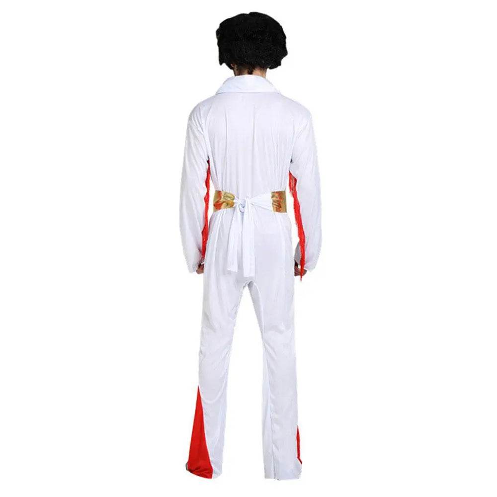 1970s Elvis Retro Costume 70s Costumes Jumpsuit - zzcosplay
