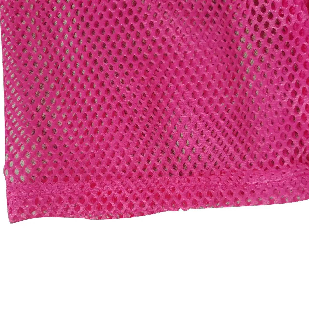 1980s Top Fishnet Women T-shirt Suspenders 80s Costumes Cosplay Party Carnival - zzcosplay