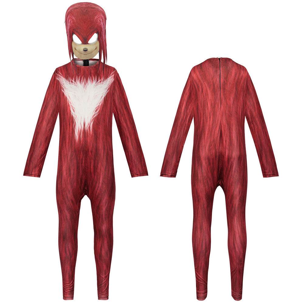 Sonic the Hedgehog Cosplay Costume Jumpsuit Kids Party Carnival - zzcosplay