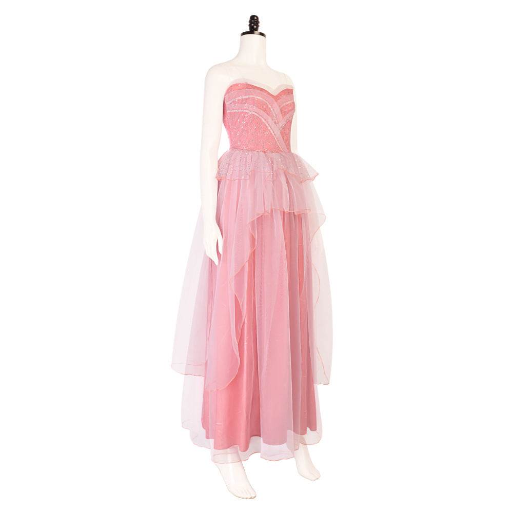 Wicked Glinda Pink Women Dress Outfit Carnival Cosplay Costume - zzcosplay