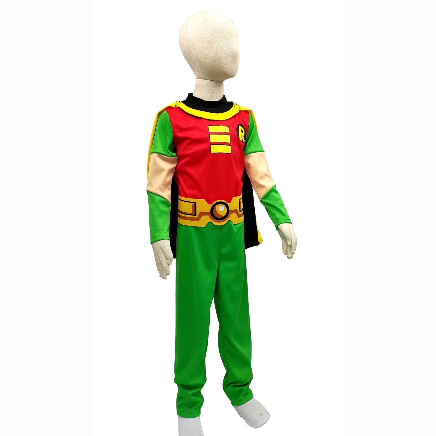 DC Teen Titans Robin Cosplay Costume Halloween For kids Child - zzcosplay