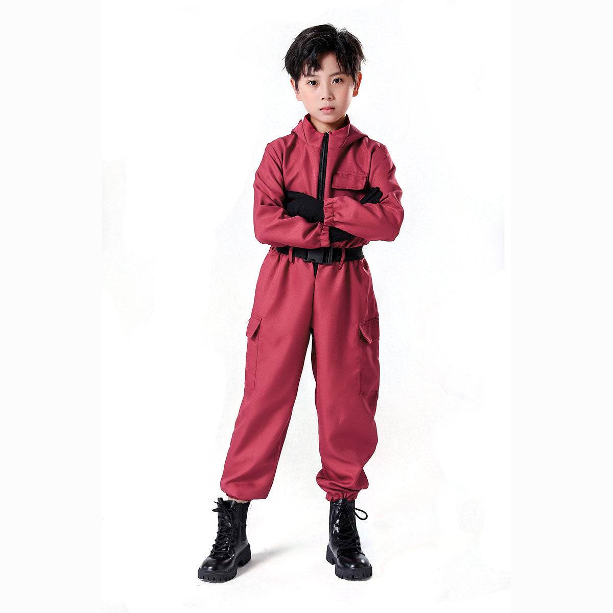 Kids Guard Uniform Classic Costume Boy Girl Jumpsuit - zzcosplay