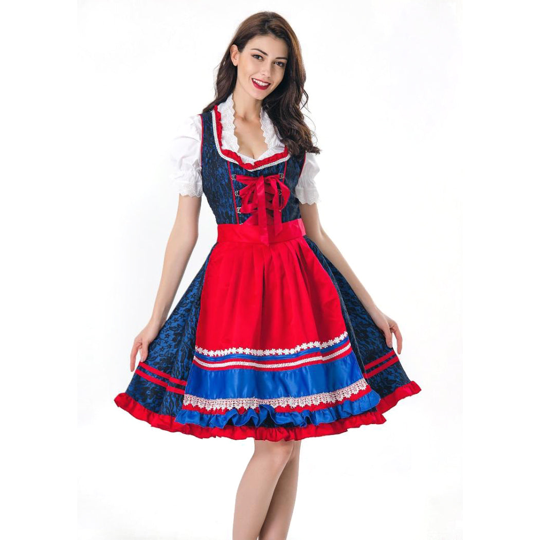 Oktoberfest Austrian Traditional Bavarian National German Beer Costume Halloween - ZZCOSPLAY