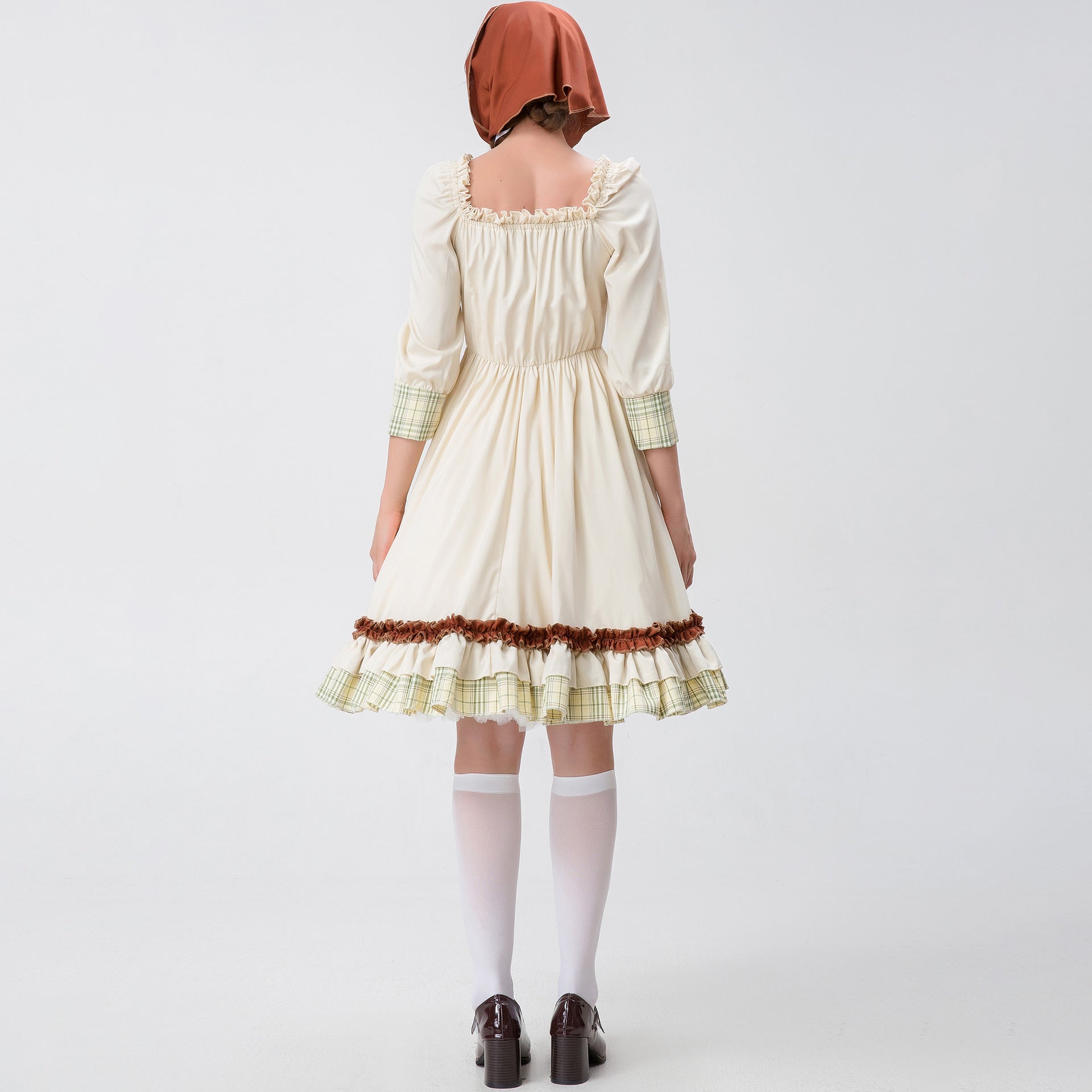 Little Red Riding Hood Halloween Dress Costume Maid Stage Suit - ZZCOSPLAY