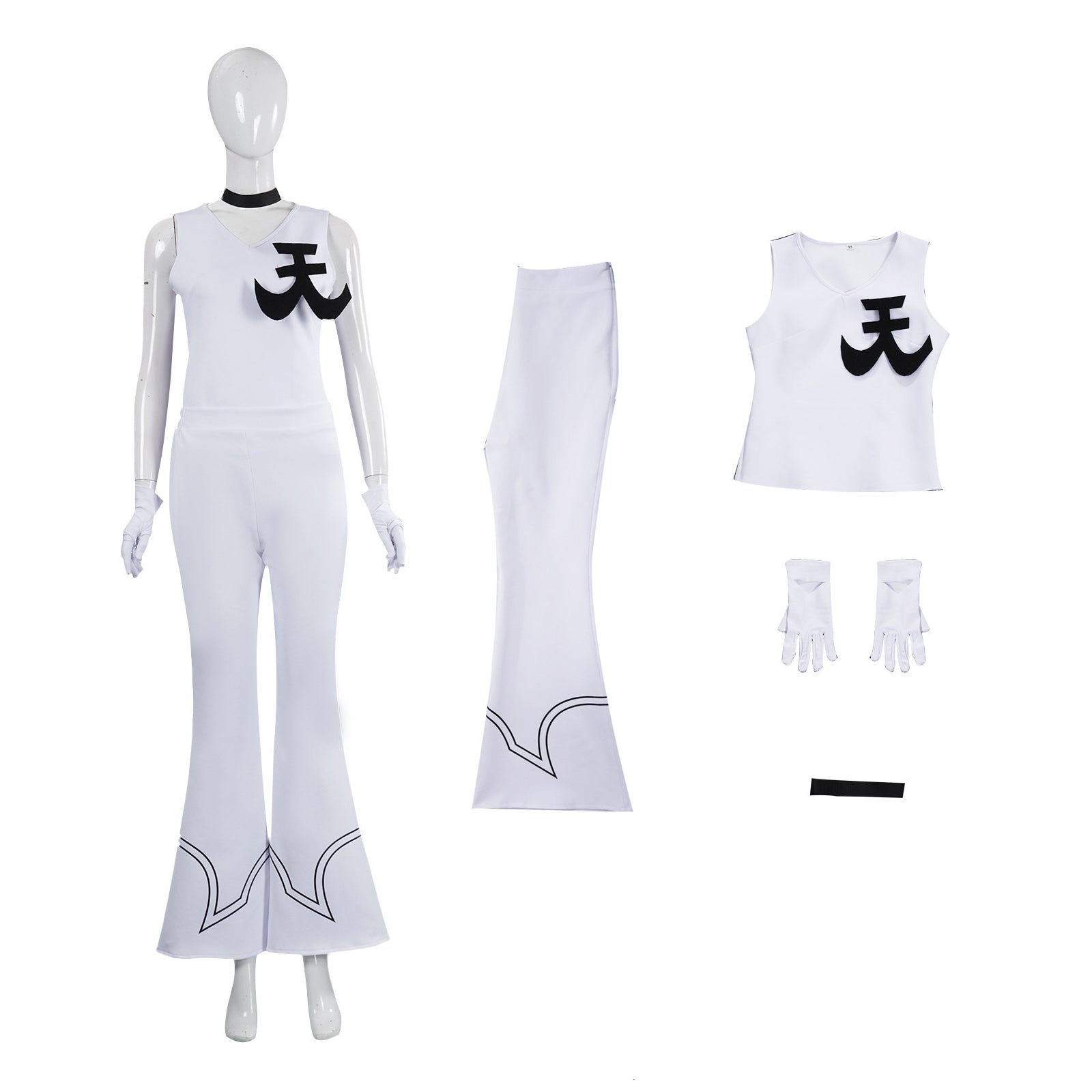 Panty & Stocking With Gartebelt Polly Esther Ulfen Cosplay Costume - ZZCOSPLAY