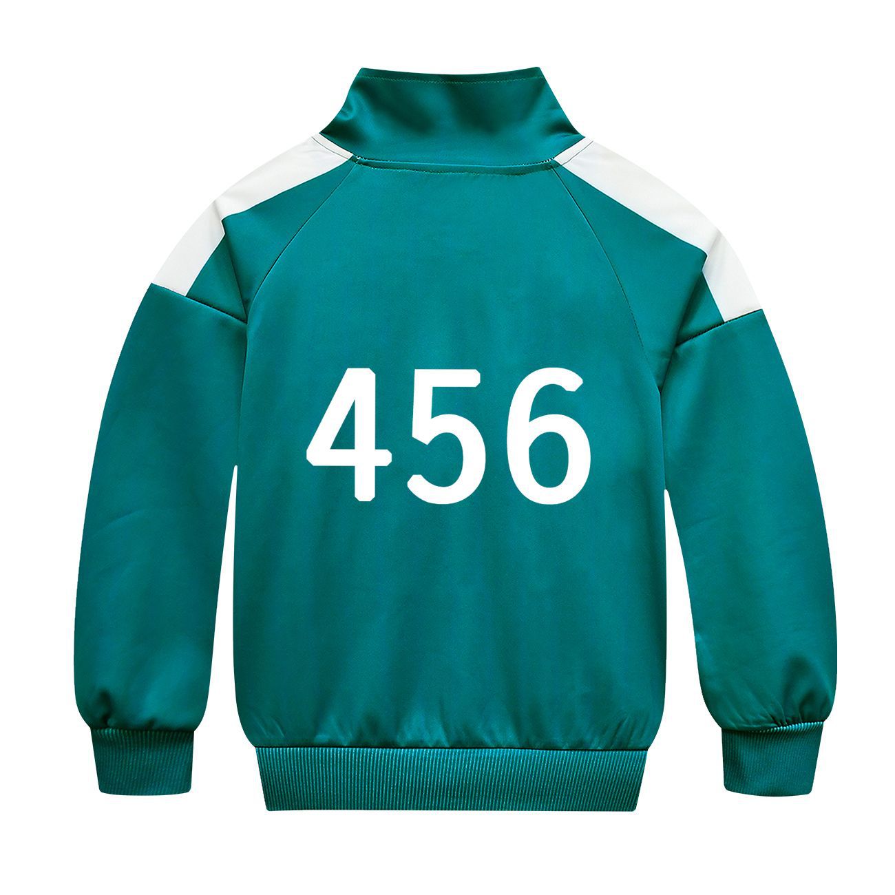 Players Tracksuit Costume Game Cosplay Squid Green Jacket Shirt For Adult Kids - ZZCOSPLAY