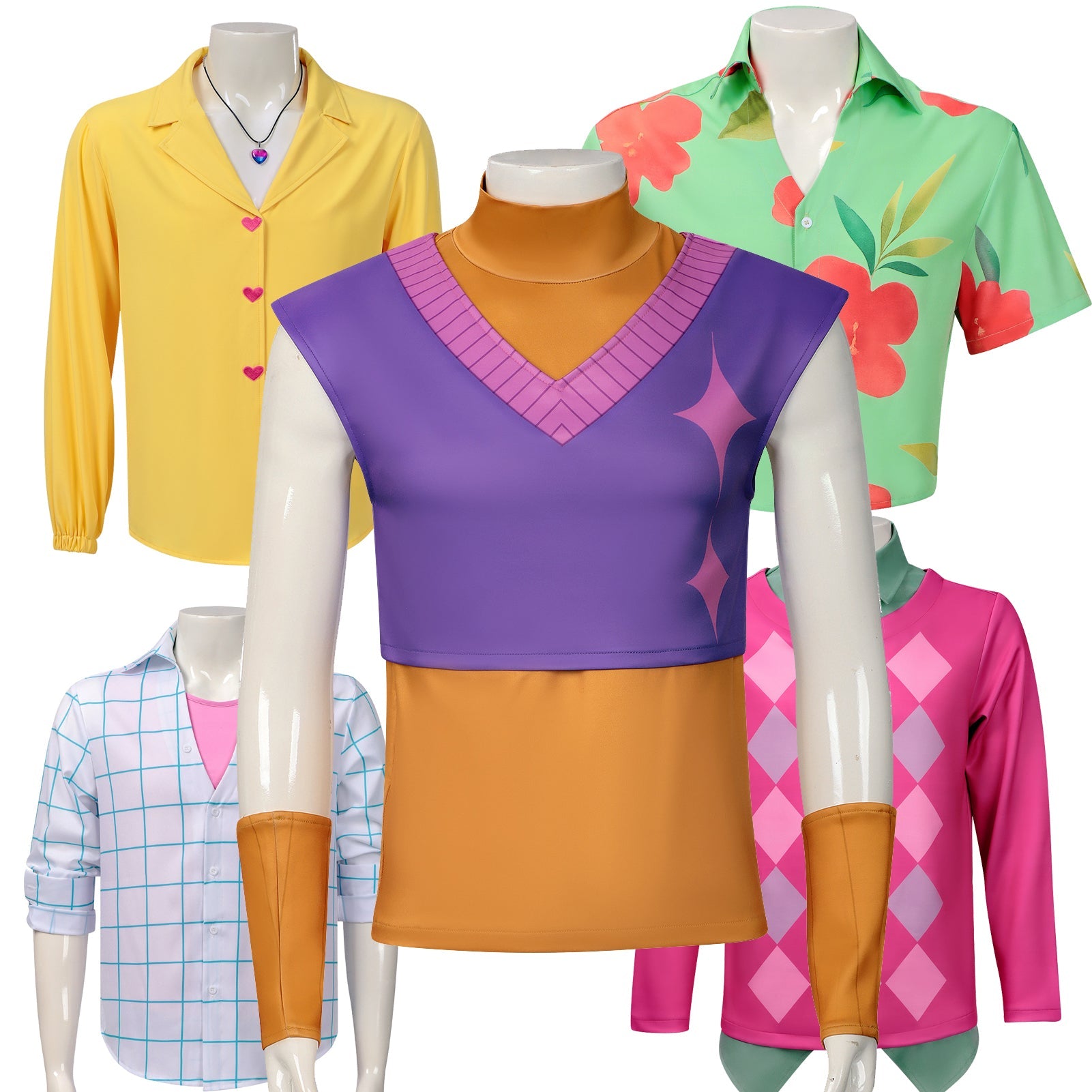 KPop Demon Hunters Saja Boys Baby Abby Jinu Mystery Romance Costume Cosplay - ZZCOSPLAY