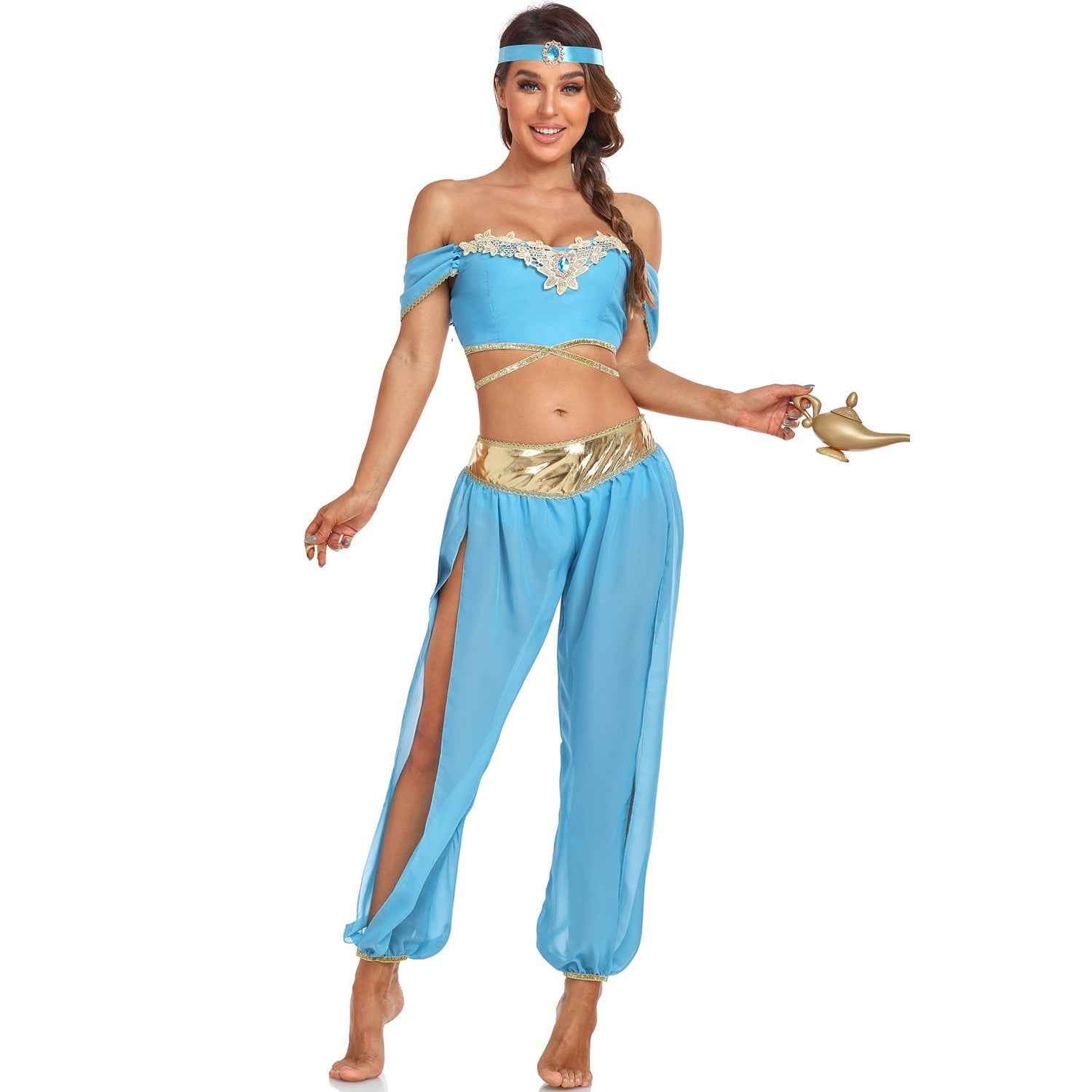 Aladdin Magic Lamp Princess Jasmine Dress