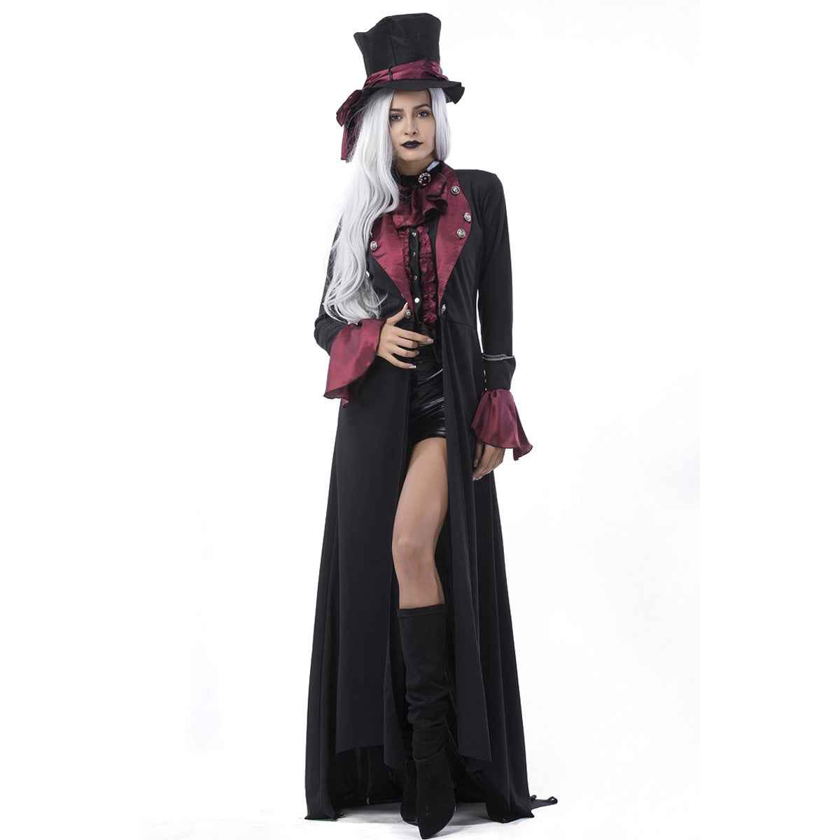 LUSTY VAMPIRE Witch Queen Long Dress Party Uniform DS Costume
