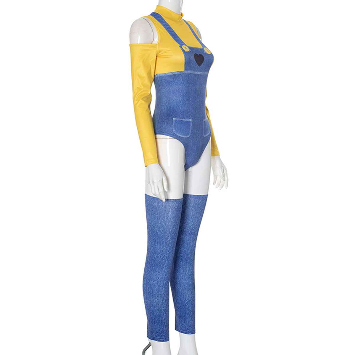 Despicable Me Minions Character Costumes Suit Nightclub For Women