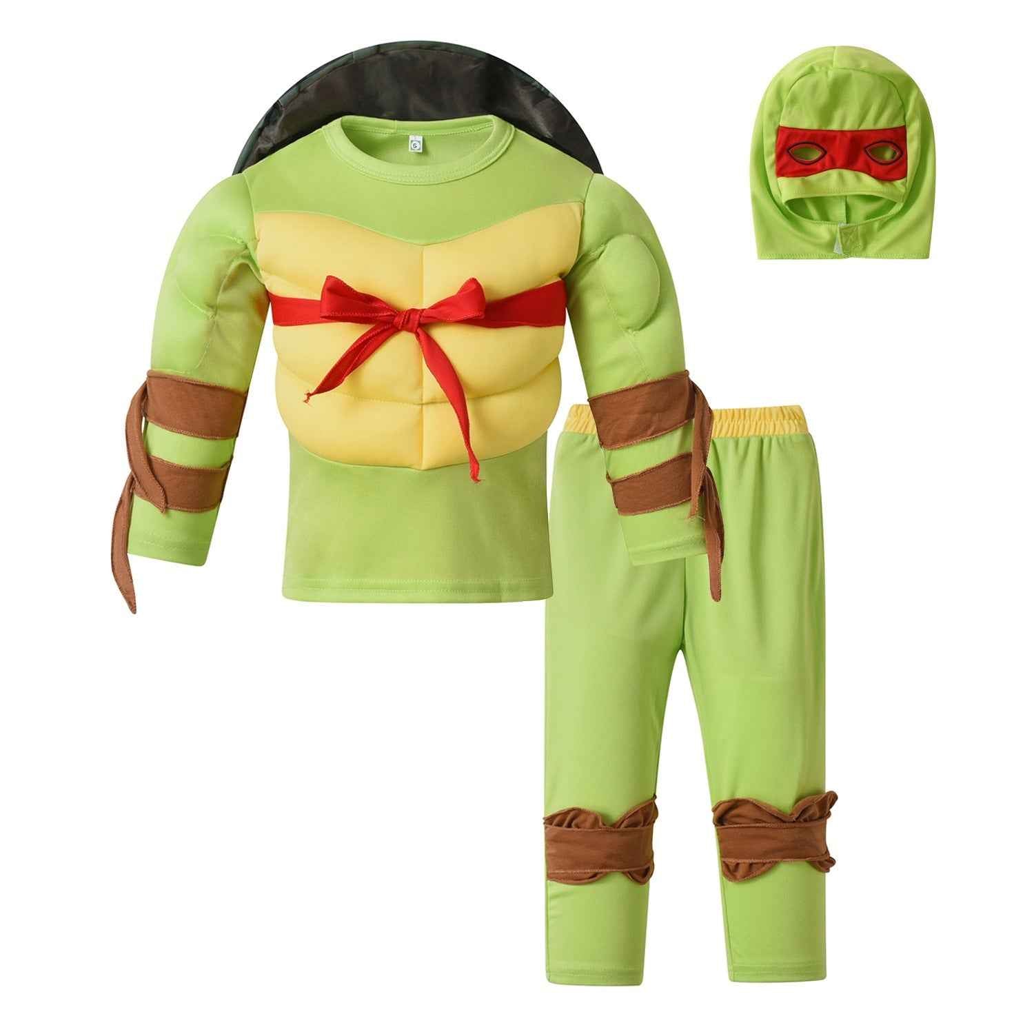 Teenage Mutant Ninja Turtles Costumes Muscle Set For Kids
