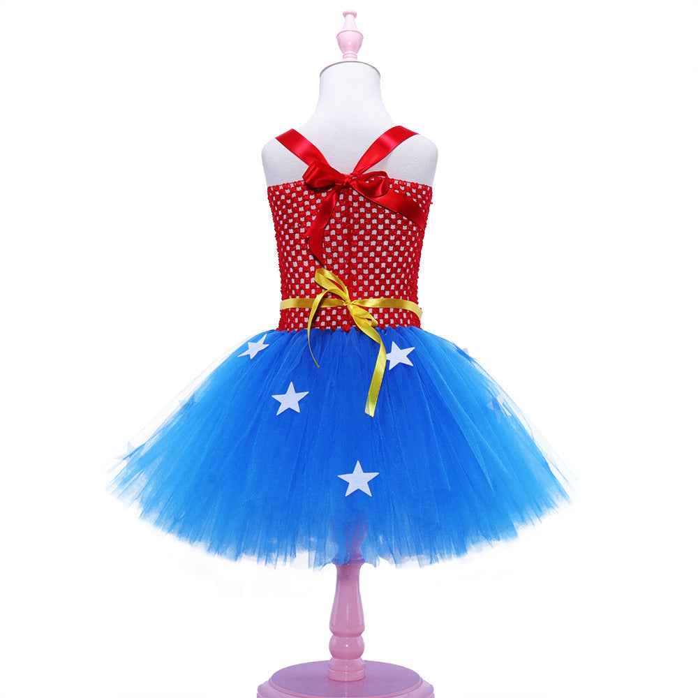 Wonder Woman costume super hero costume for girls