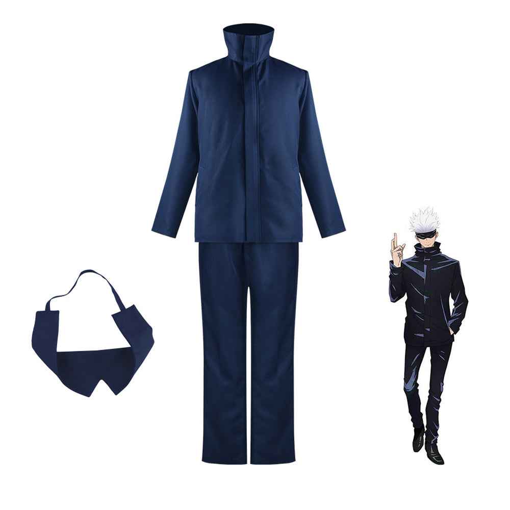 Satoru Goj Costume Jujutsu Kaisen Anime Cosplay