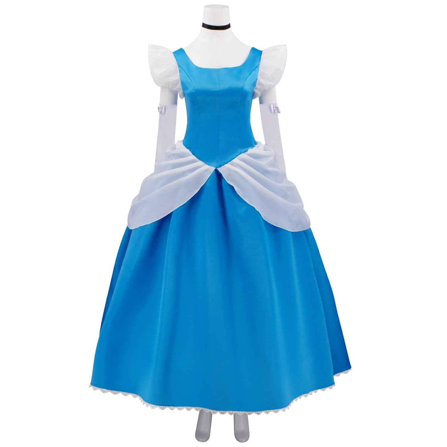 Cinderella Princess dress Costume Cosplay Halloween