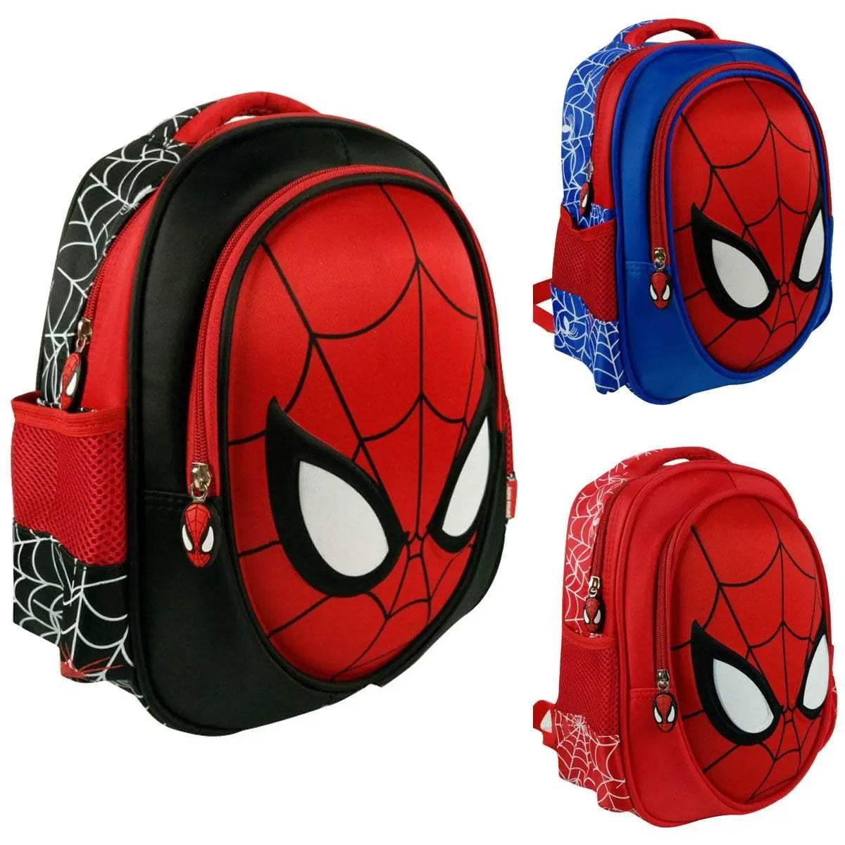 3D Spider-man Backpack Back to School Bag Nursery For Kids - zzcosplay
