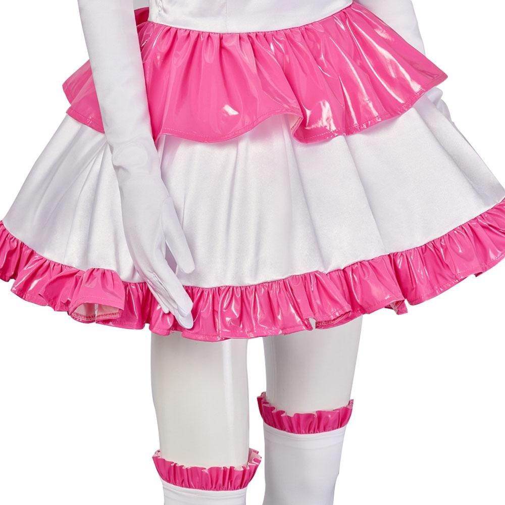 70s Perfect Blue Mima Kirigoe Cosplay Costume Red and Pink Dresses for Women - zzcosplay