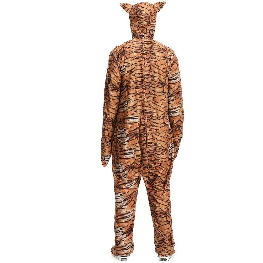 Animal Tiger Adult Jumpsuit Cosplay Costume Outfits Carnival Suit - zzcosplay