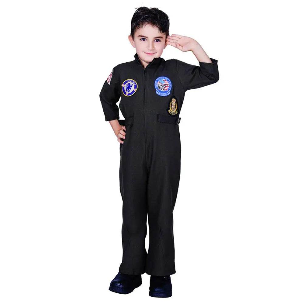 Astronaut Space Suit Kids 70s Costumes Cosplay Party Carnival - zzcosplay