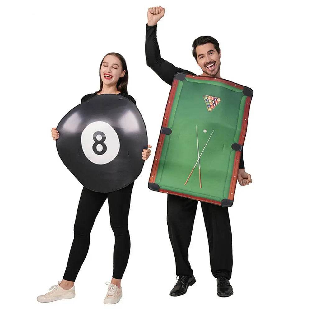 Billiards Set Adult Funny Costumes Cosplay Party Carnival - zzcosplay