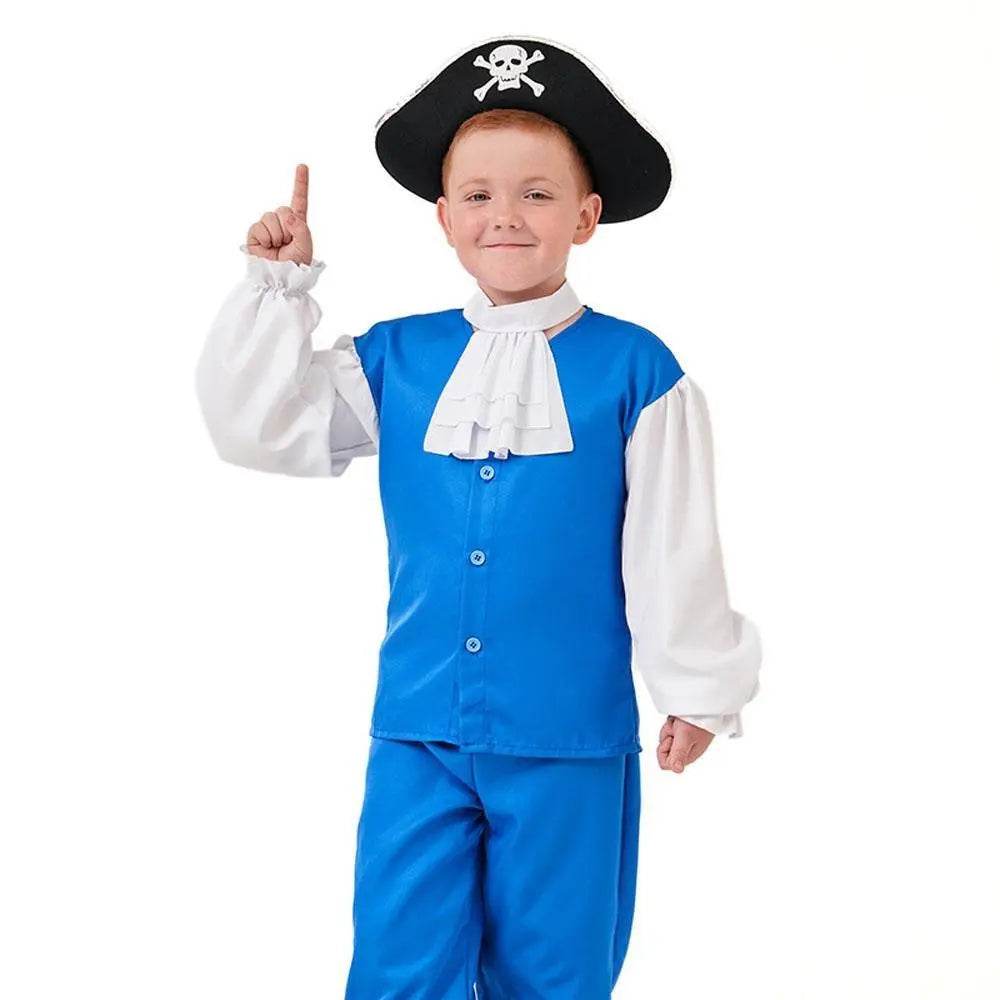 Boy Pirate Outfit Vintage Cosplay Costume Carnival Halloween For Kids - zzcosplay