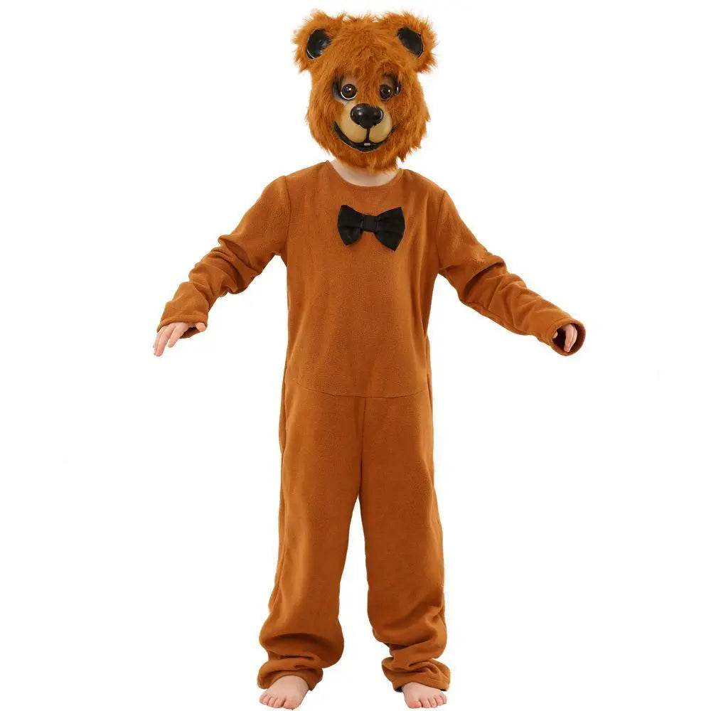 Brown Bear animal furry costume Children's Day Matching Pets Party Halloween - zzcosplay