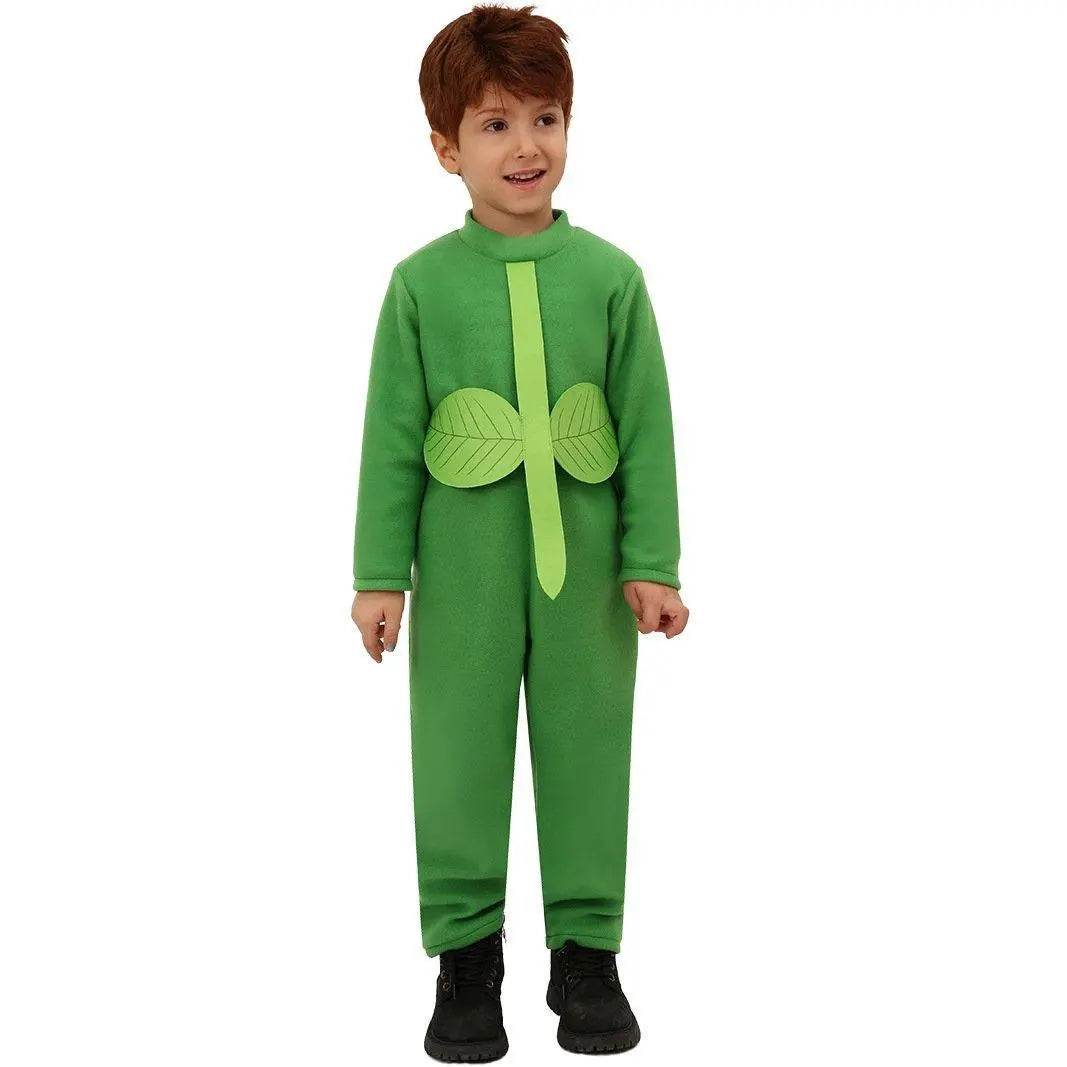 Children's Day Sun Flower Kids Jumpsuit Stage Party Cosplay Costumes - zzcosplay