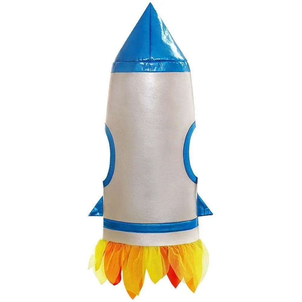 Children's Rocket Astronaut Costume Space Stage Outfit for Kindergarten Performances - zzcosplay