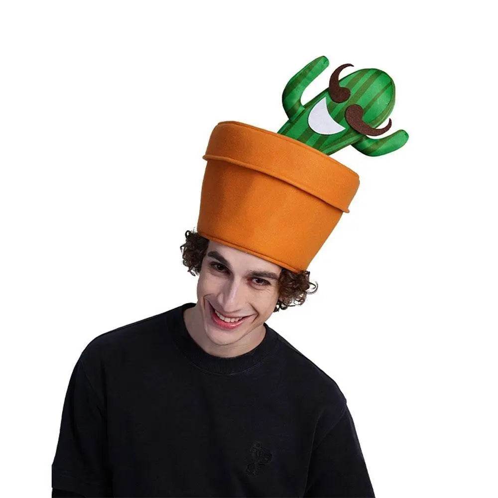 Couple Funny Plant Food Cosplay Hat Halloween Performance Props - zzcosplay