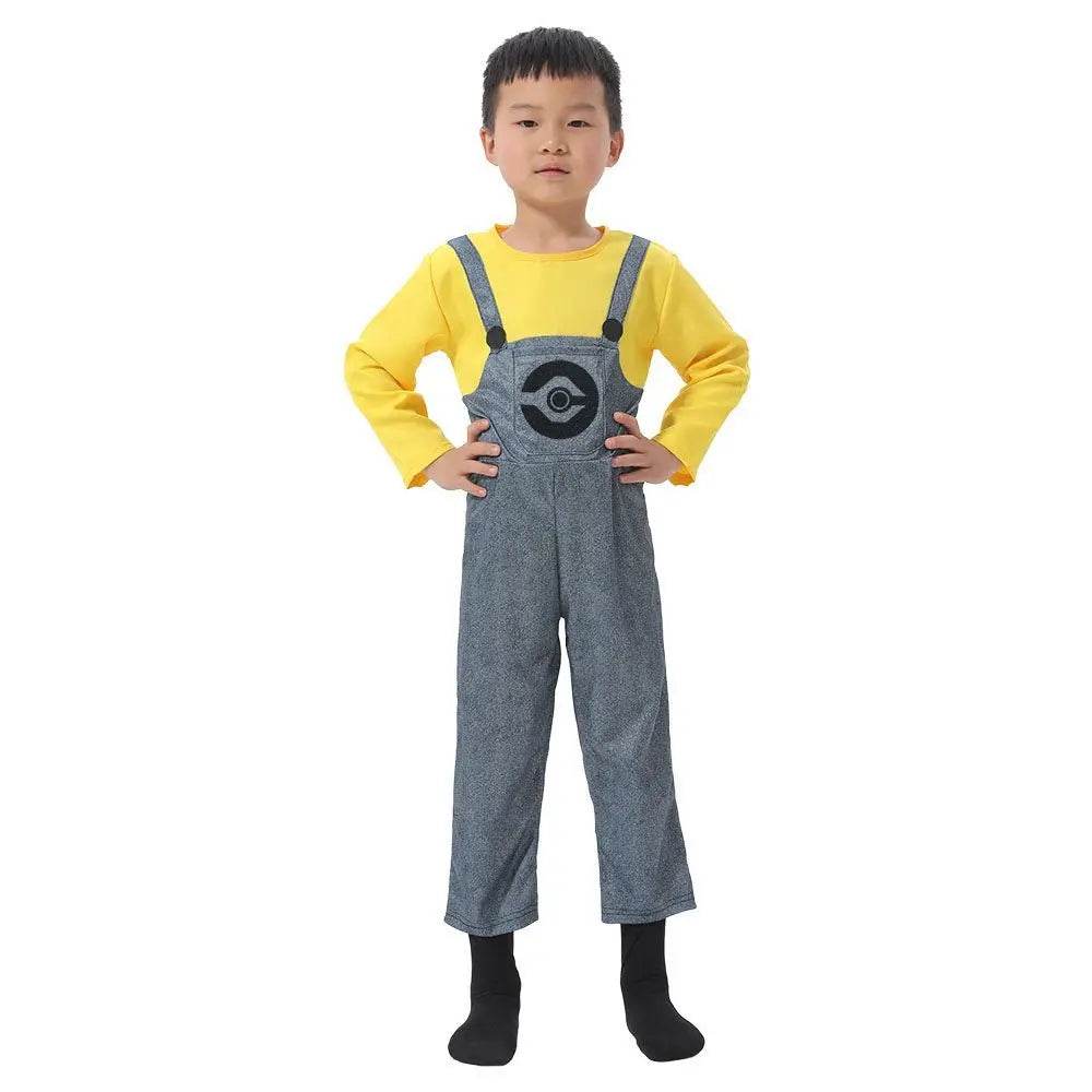 Despicable Me Minions Kids Children Cartoon Cosplay Costume Boys Girls - zzcosplay