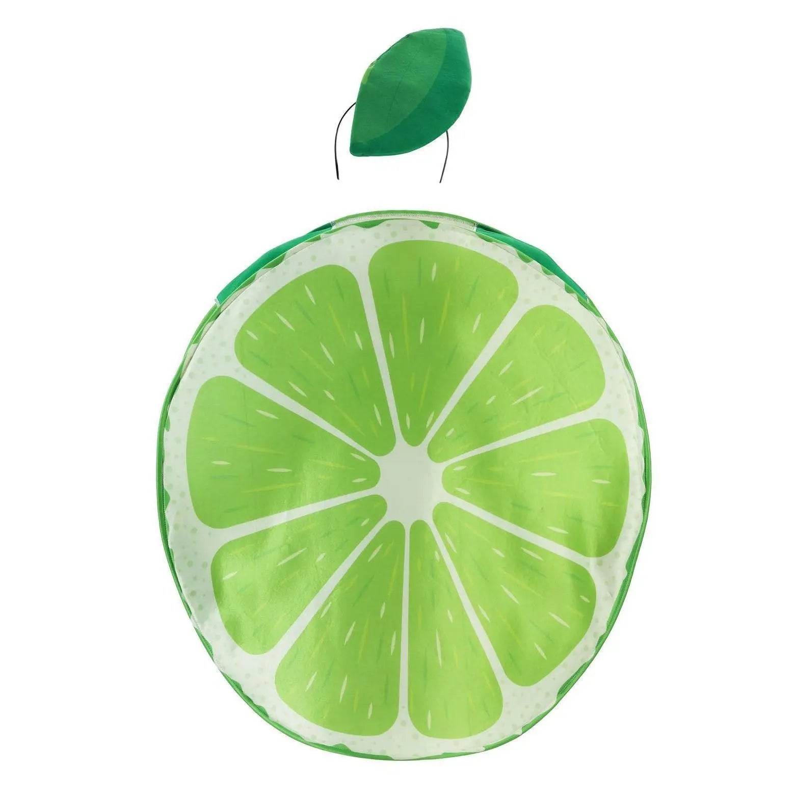 Fruit lime Halloween Costume Outfits Party Carnival Cosplay - zzcosplay