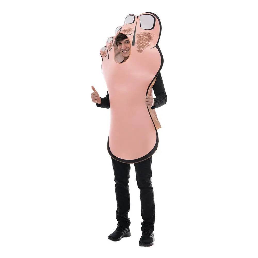 Funny Big Foot Cosplay Costume Halloween Stage Bar Party Outfit Dress Up for Adults - zzcosplay