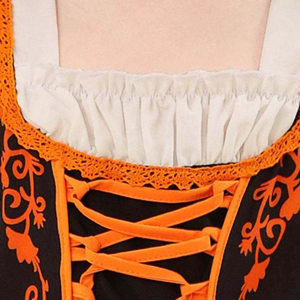 German Oktoberfest Halloween Costumes Matching Girls Pet Dog Outfits - zzcosplay