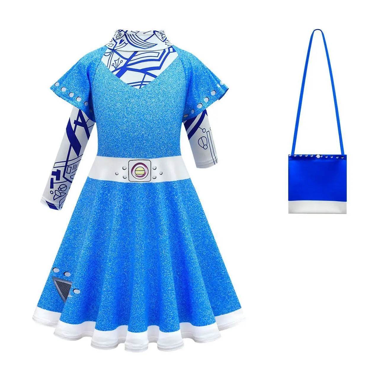 Girls' Zombies High School 3 Cosplay Costumes Halloween Outfit Dress For Kids - zzcosplay