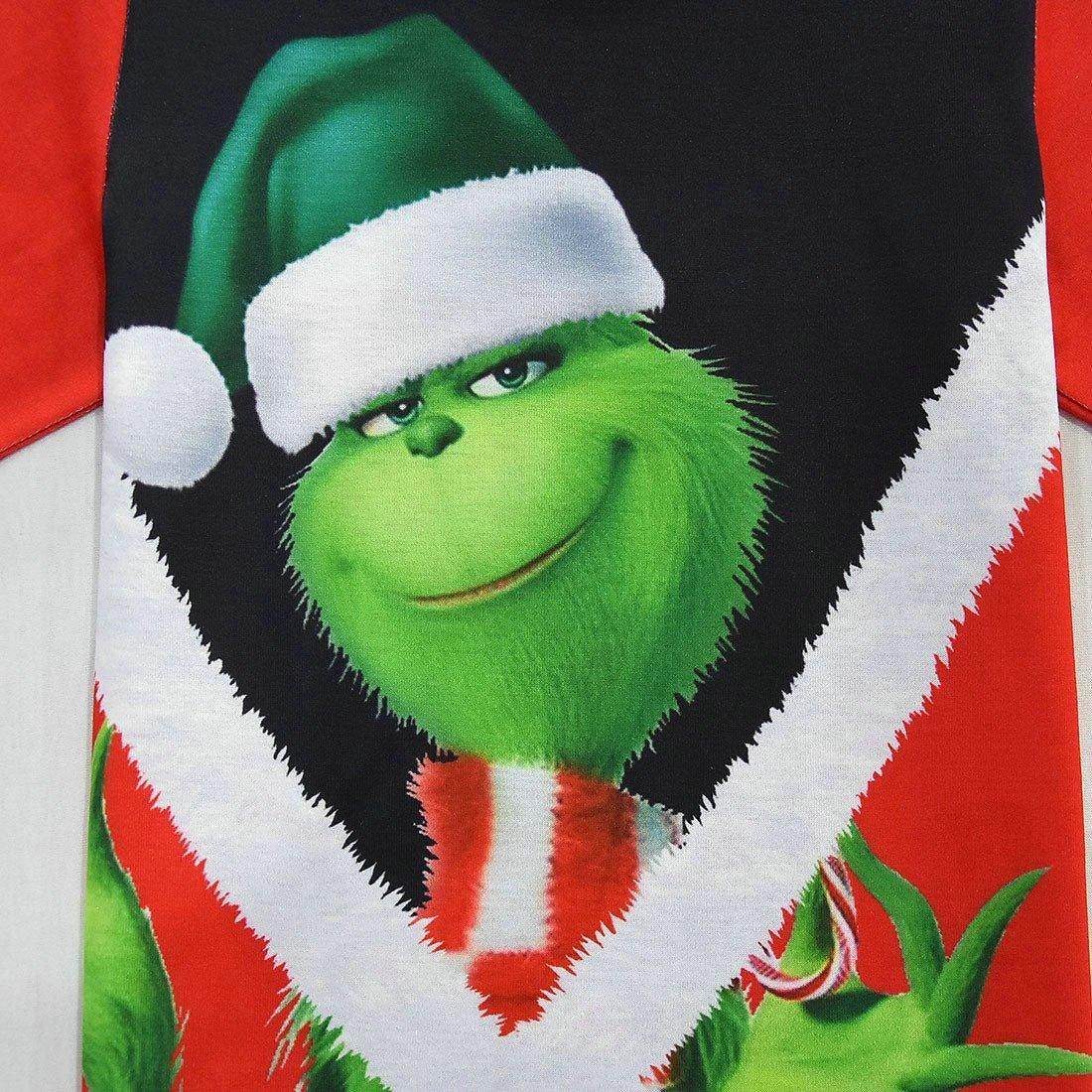 Green Monster Grinch Kids Boys Costume Mask Golves Set Christmas Gift - zzcosplay