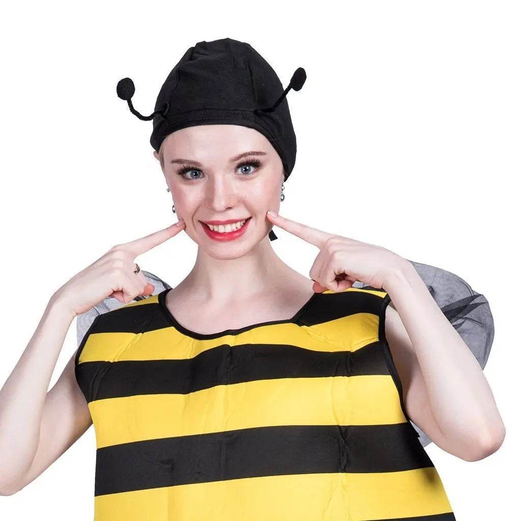 Halloween Bumble Bee Cosplay Costumes Party Animal Outfit Dress Up For Adults - zzcosplay