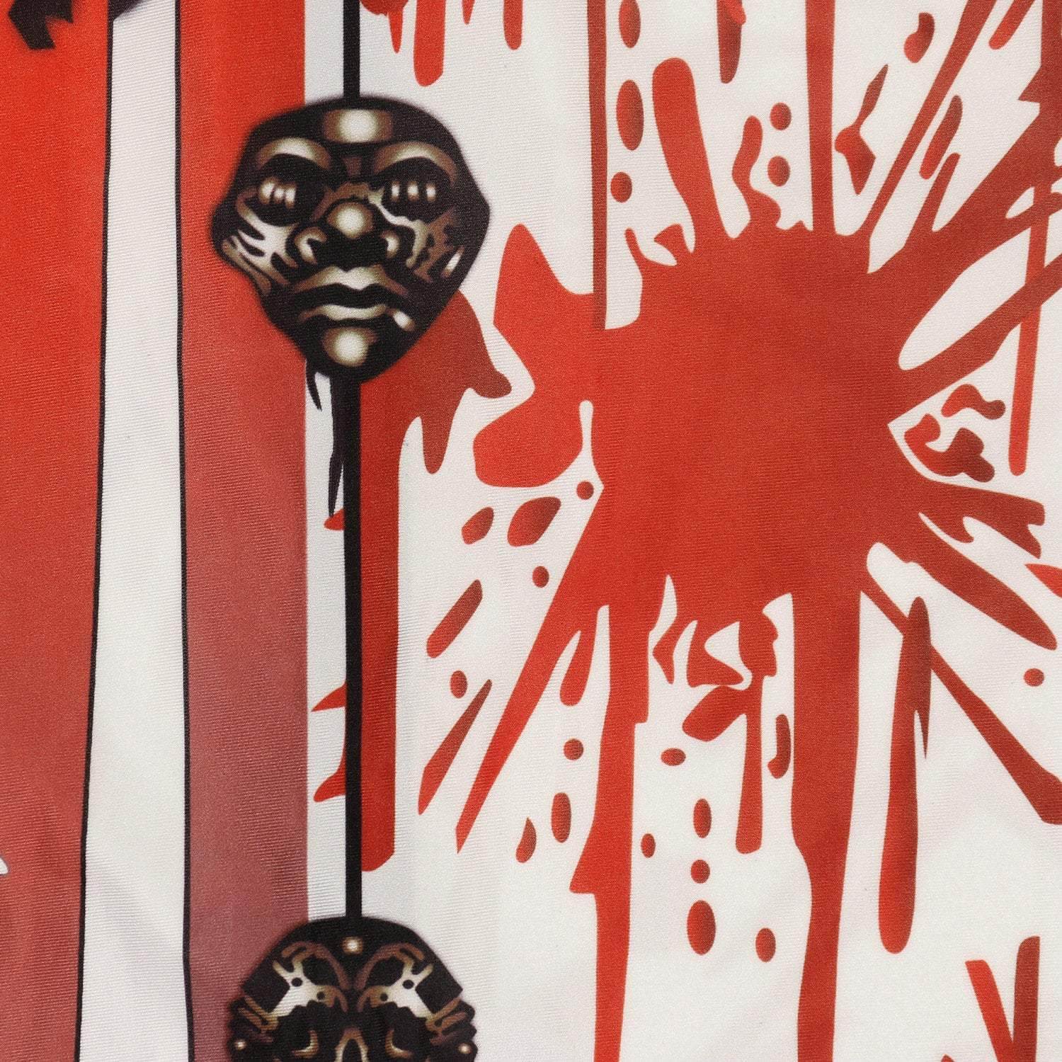 Halloween Masquerade Elastic Clown Cosplay Costume Polyester Bodysuit - zzcosplay