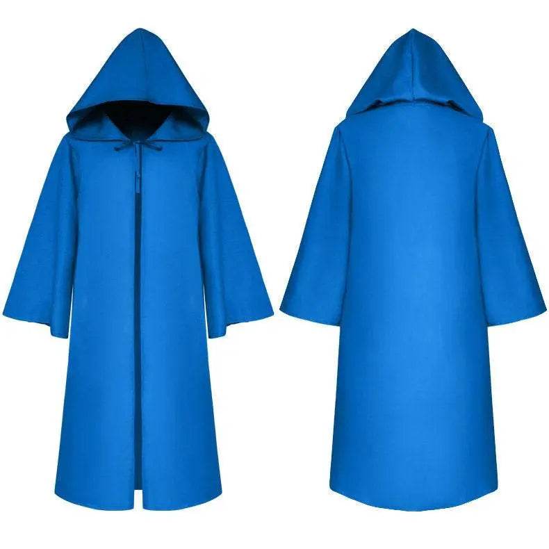 Halloween Medieval Bleach Cloak Cosplay Star War Jedi Knight Anakin Costumes for Adult - zzcosplay