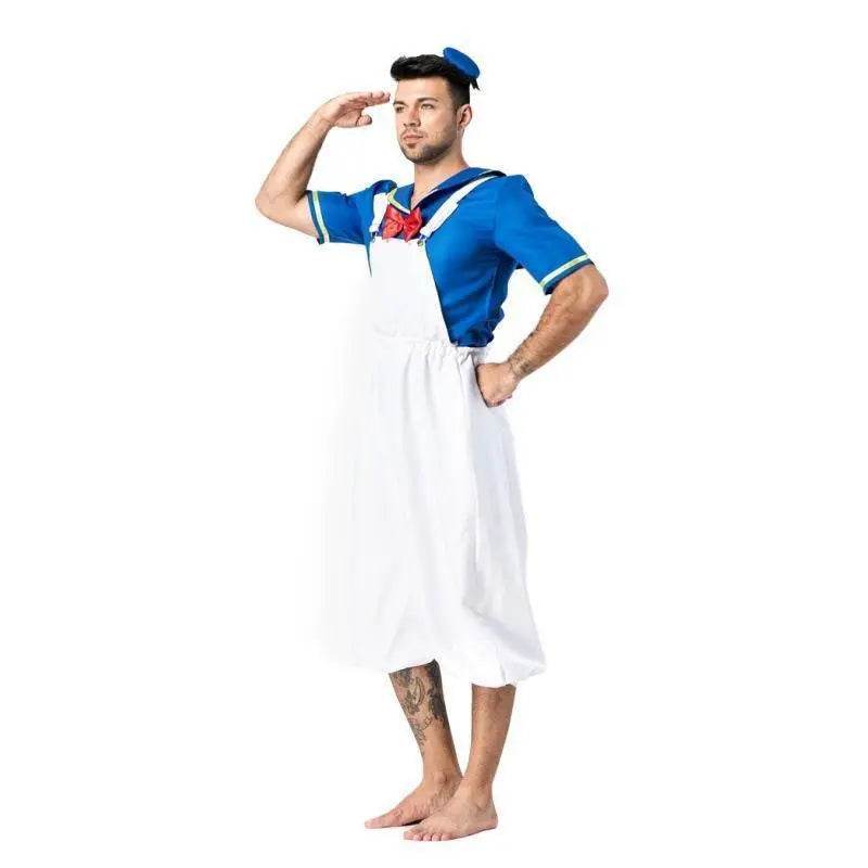 Halloween Sailor Suit Donald Duck Matching Family Cosplay Costume - zzcosplay