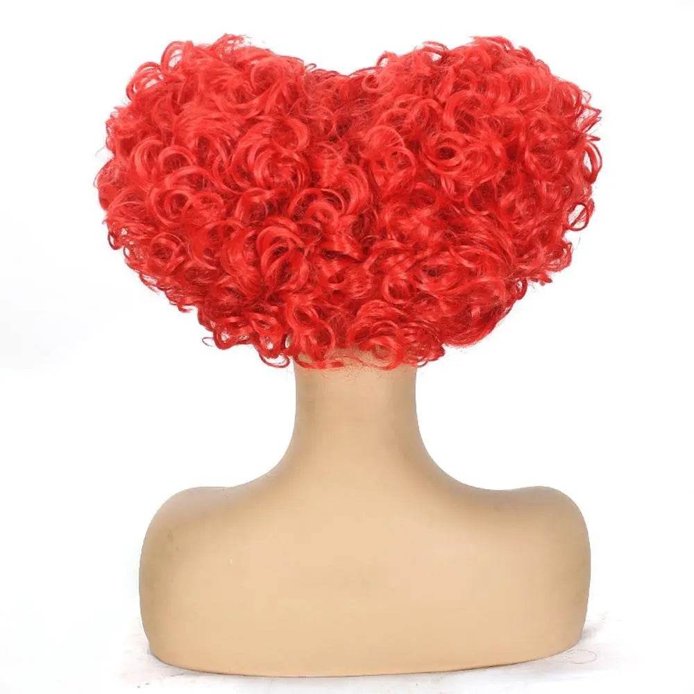 Hocus Pocus Cosplay Winifred Movie Wig Red Queen Costume Wigs for Adult - zzcosplay