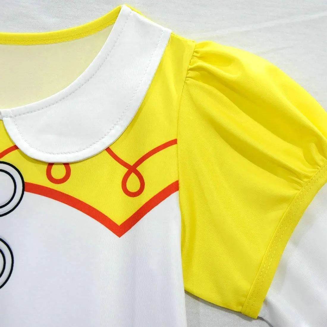 Jessie Toy Story 4 Costume Long Sleeve Dress for Kids Girls - zzcosplay