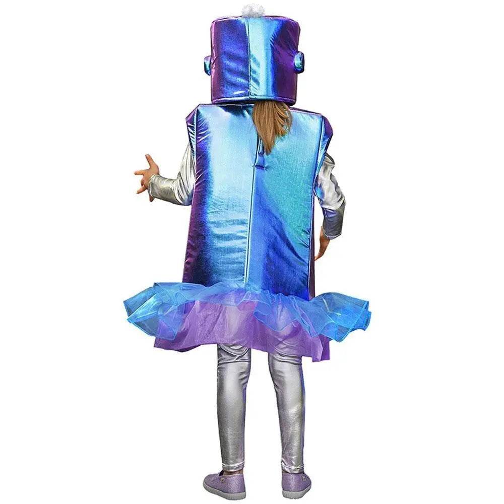Kids Alien Spaceship Costume for Halloween School Parties and Performances - zzcosplay