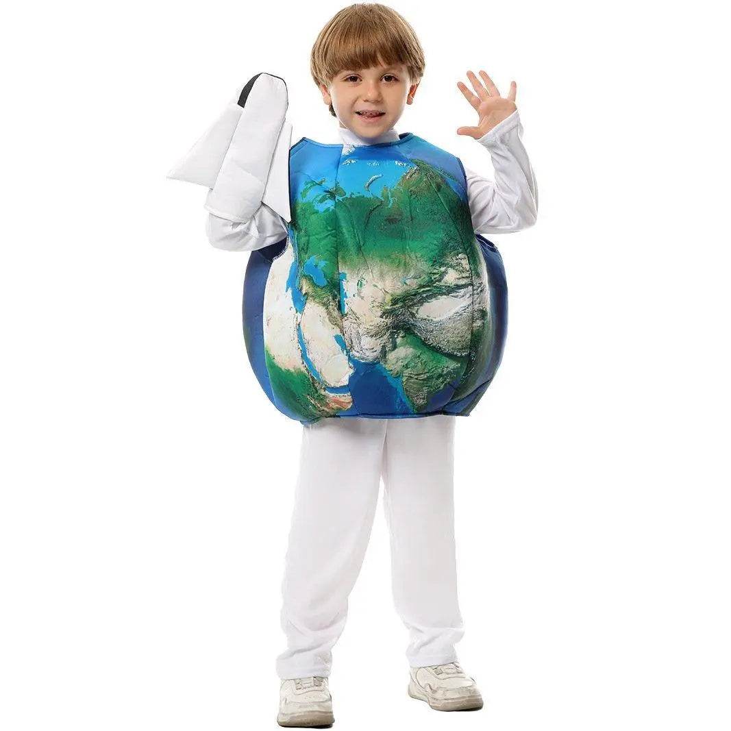 Kids Defender of Earth Costume Halloween and Children's Day Performance Outfit - zzcosplay