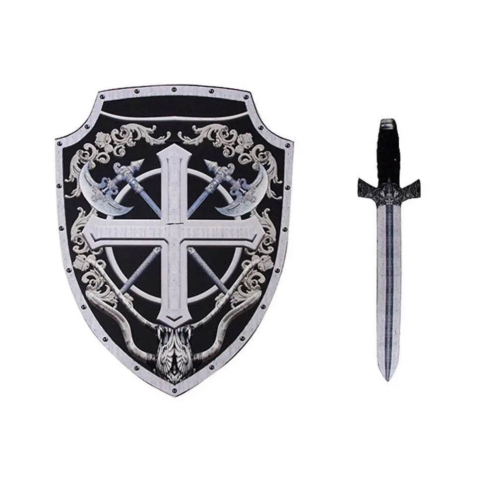 Kids Skeleton Knight Cosplay Costume Scary Halloween Kindergarten Stage Performance Outfit - zzcosplay