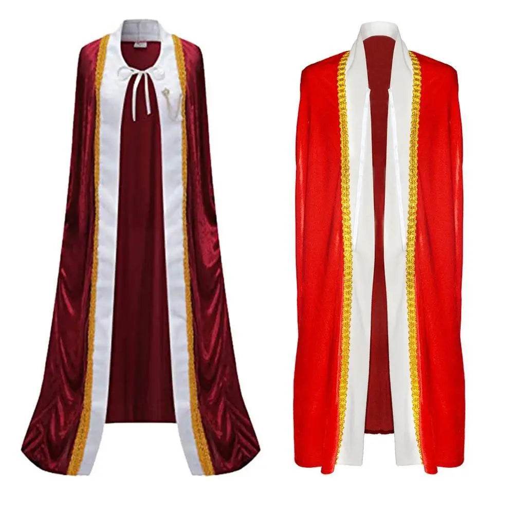 King Queen Prince Vintage Cosplay Costumes Cloak For Adult - zzcosplay
