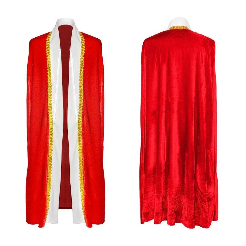 King Queen Prince Vintage Cosplay Costumes Cloak For Adult - zzcosplay