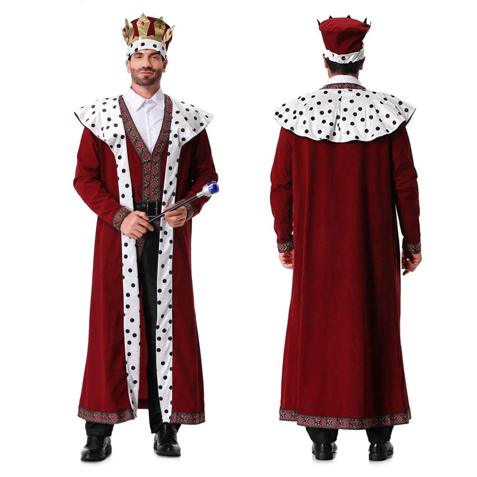 Men Medieval Roman Court Cosplay 70s Costumes - zzcosplay