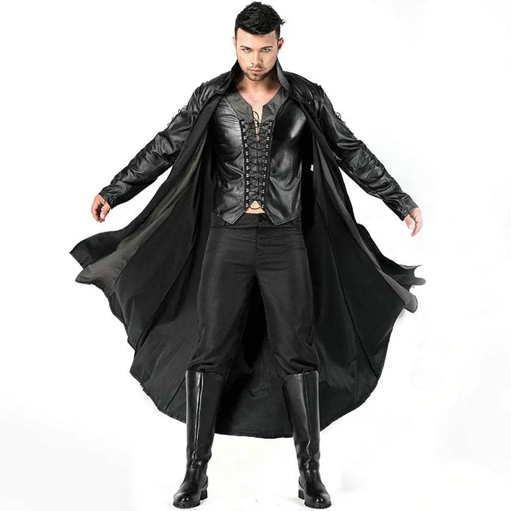 Men Vampire Cosplay Costume for Halloween Party Stage Performance - zzcosplay