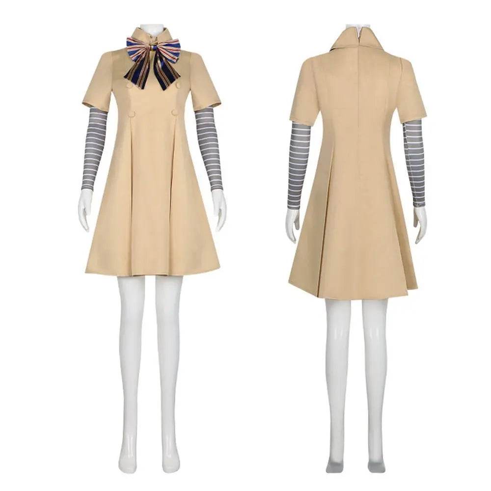 Movie M3gan Costume M3gan Doll Dress Suit Halloween Cosplay Outfits For Adult - zzcosplay