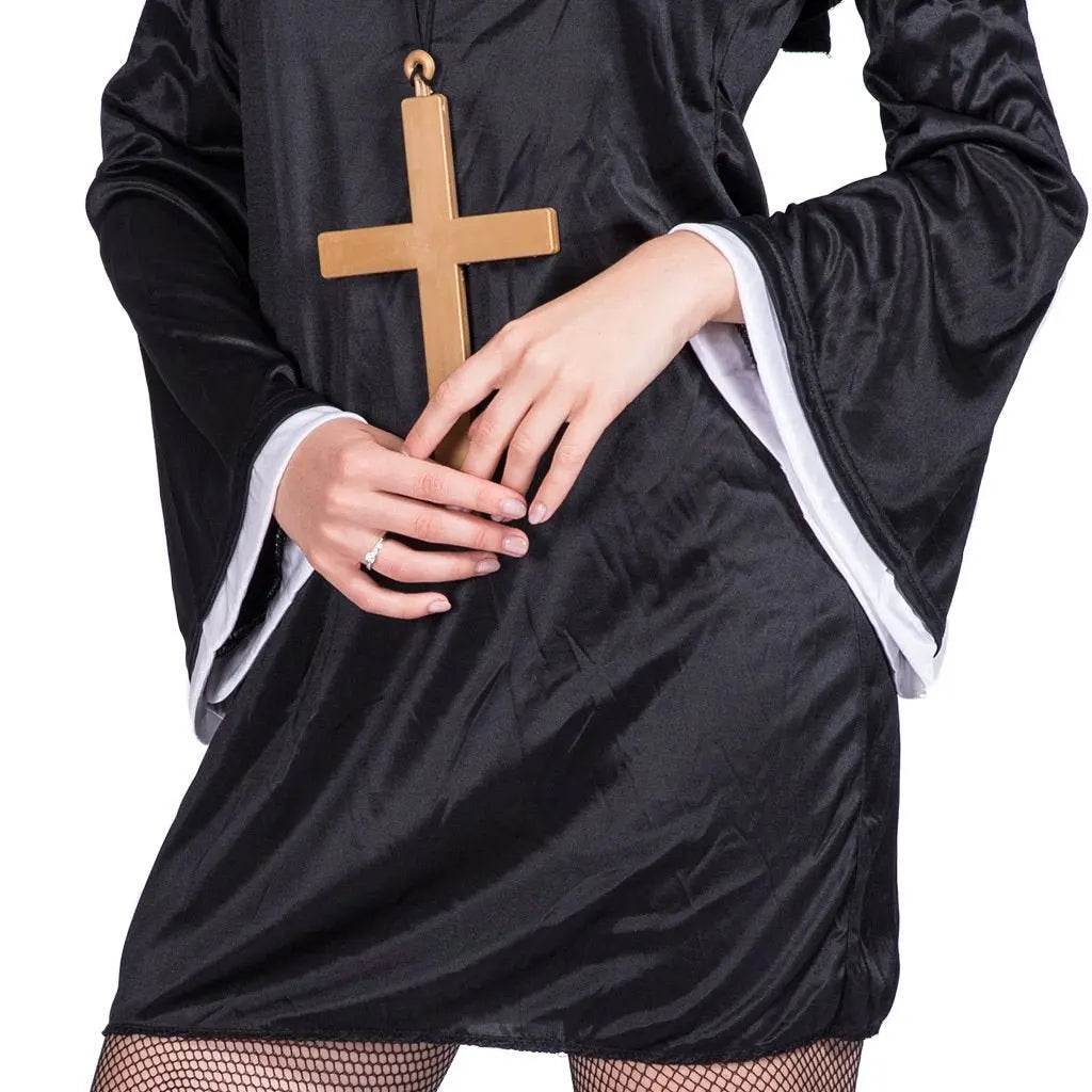 Nun Costume Halloween Outfits Performance Cosplay Party Carnival - zzcosplay